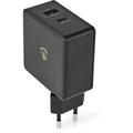 Wall charger 57 w fast charging function 225 a 24 30 a number of outputs 2 usb a usb c without