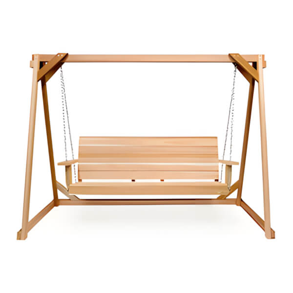 All Things Cedar 8-Foot A-Frame Swing Set