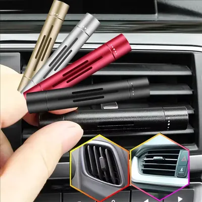 Car Air Freshener Smell Vent Perfume Flavoring Custom Styling Remove Odors Aroma Multiple Colors Odors Choice Auto Accessorie
