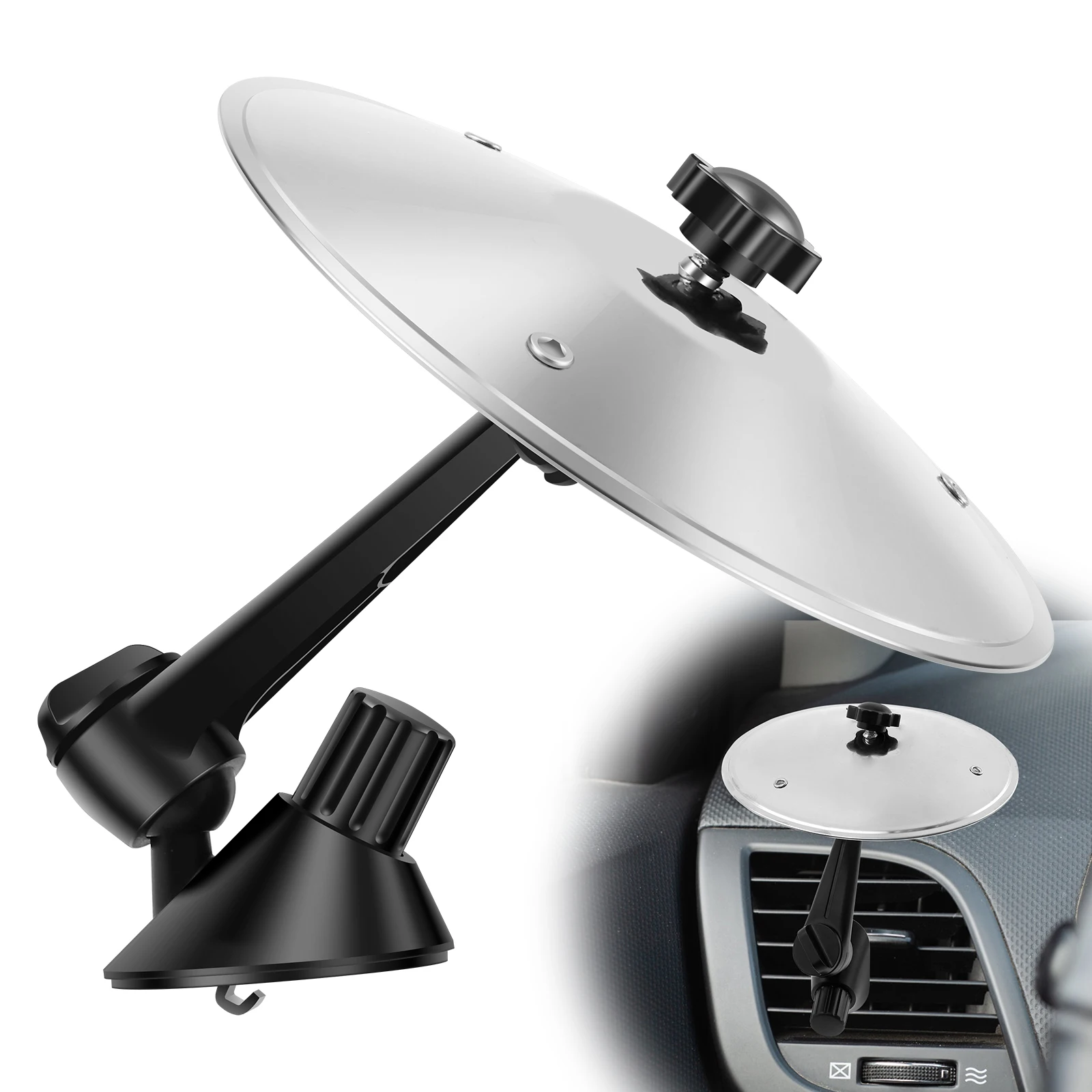 Auto Crash Becken Spaß Air Vent Trommel Hand-schießen Becken Auto Trommel Becken Air Vent Musikinstrument für Fahrzeuge Musik Liebhaber Image