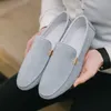 Marken-Turnschuhe, Freizeitschuh für Herren, 2024, neue Herrenschuhe, weiche Sohle, atmungsaktiv, leicht, faule Schuhe, britische trendige Freizeitschuhe