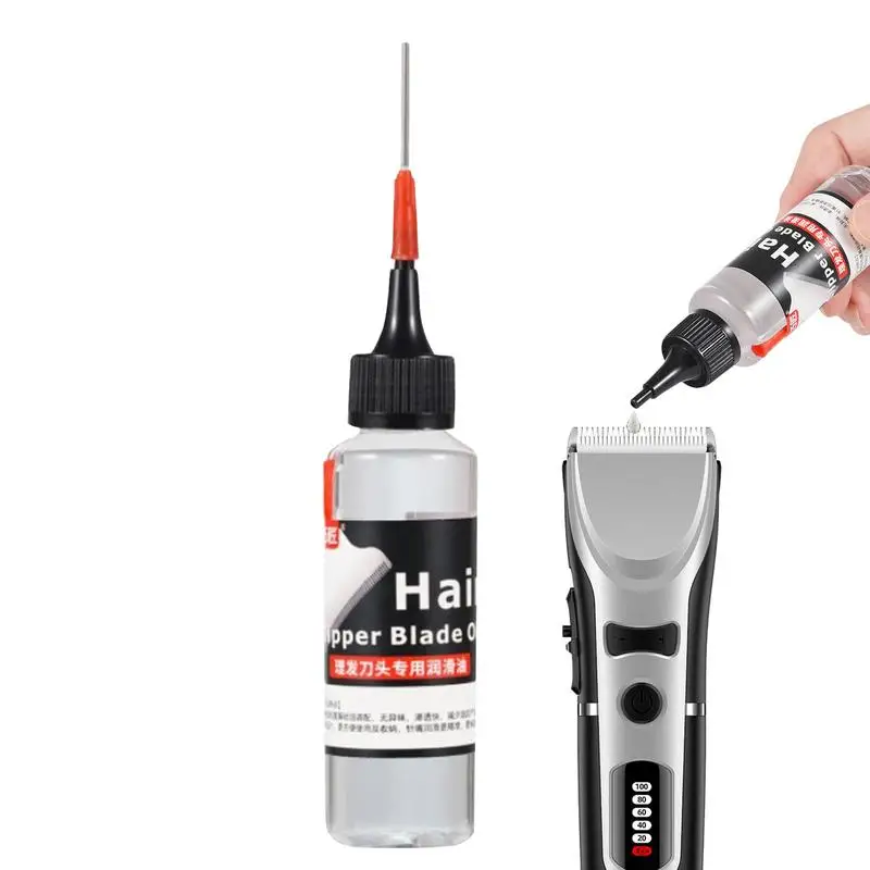 60 ml Haarschneidemaschinen, Ölknipser, Öl, Bartrasierer, Schmiermittel, Rasiereröl, geruchloses Bartschneideröl, reduziert Reibung, Friseuröl Image