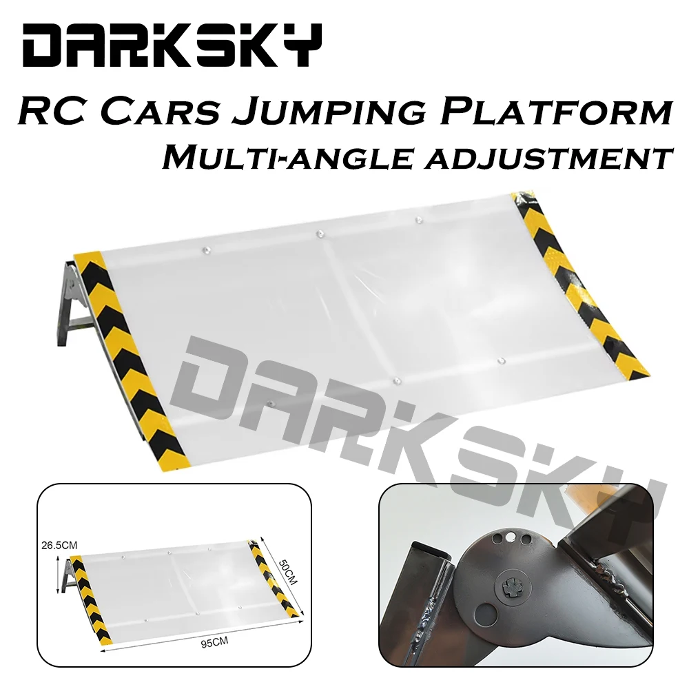 DARKSKY RC Mehrere Winkel Hang Folding Jumping Plattform Für 1/8 1/10 1/24 RC Modell Autos Monster Truck Buggy Zubehör