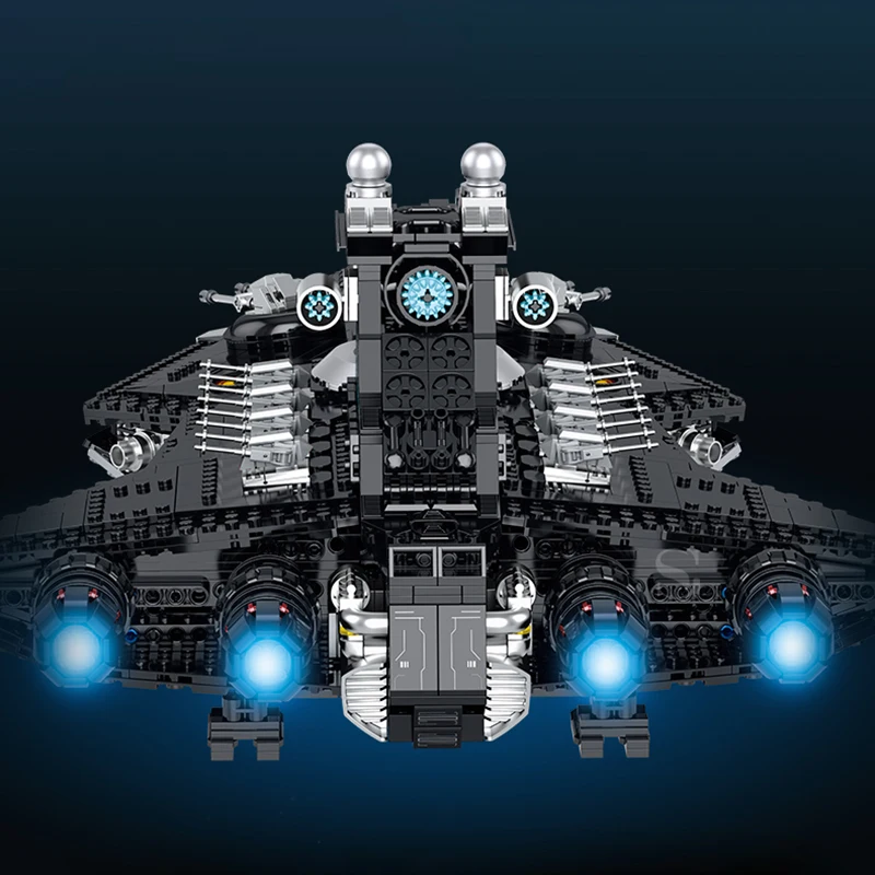 2628pcs Shadowed Wing Building Blocks MOC Star Space Classic Galaxy Starfighters Ship Fighters Bricks Toys for Kids Adults Gifts Image