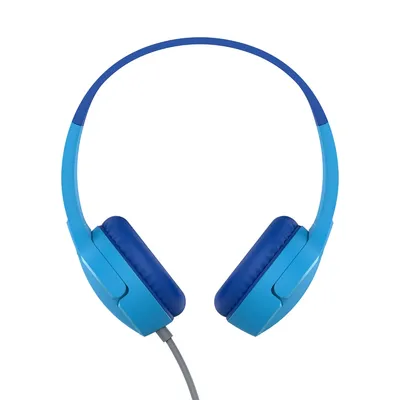 Belkin SoundForm Mini Kopfhörer Kabelgebunden Kopfband Anrufe/Musik/Sport/Alltag Blau Image