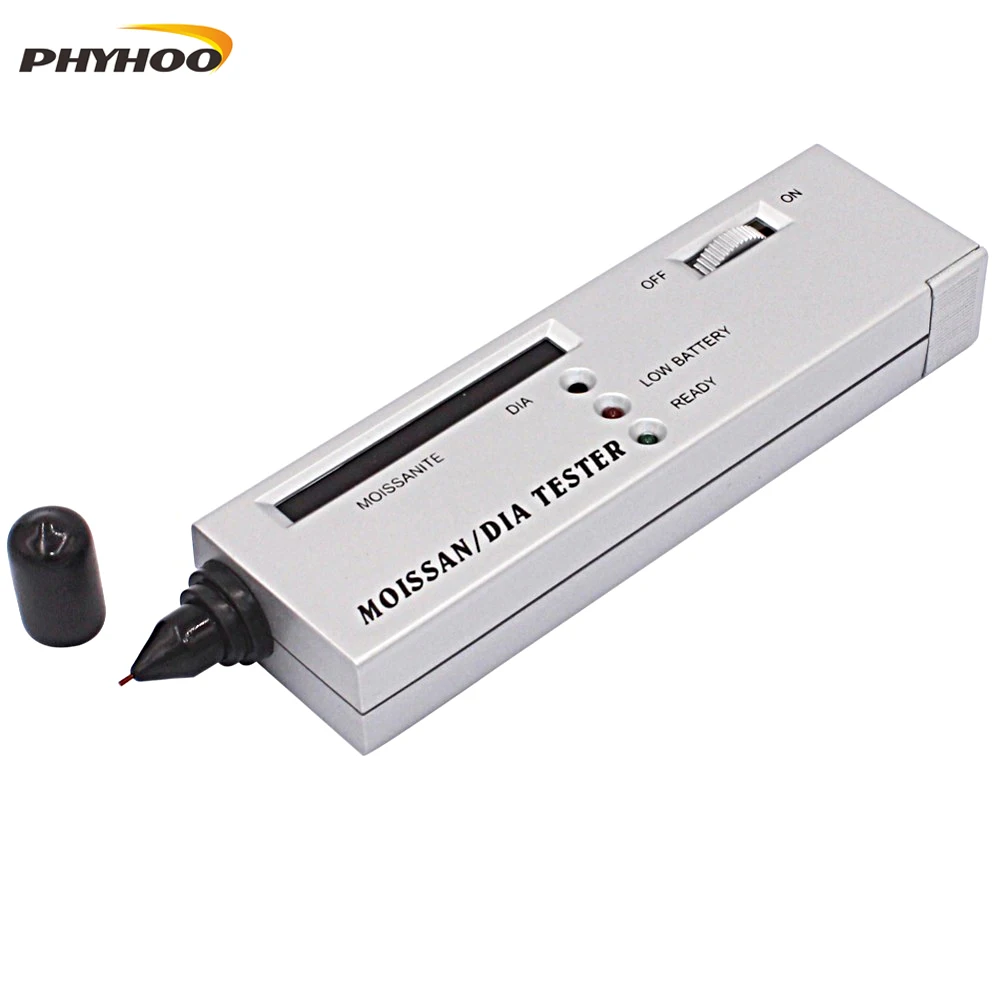 Phyhoo hochpräzise LED Moissan ite Tester profession elle Juwelier Diamant Tester Selektor für Anfänger und Experten Image