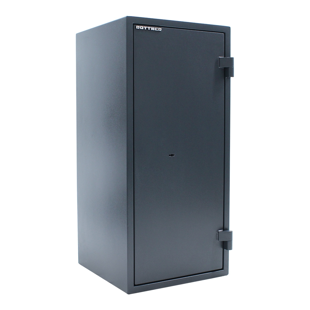 Rottner Dokumententresor EN1 Fire Hero 100 Doppelbartschloss anthrazit Image