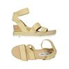 Steve Madden Damen Sandale, Gr. 40, beige, kein Etikett