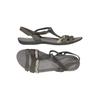 Clarks Damen Sandale, Gr. 41, grau, kein Etikett