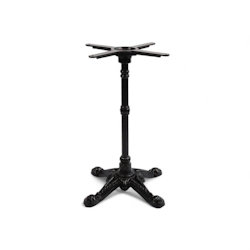 Gusseisen BISTROT Tischfuß - Schwarz - 39x39xH72 cm - 4 Zweige - Bistromania. Image