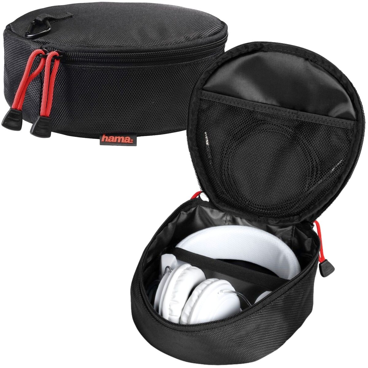 Kopfhörer-Tasche für On-Ear/Over-Ear Kopfhörer Schwarz Image