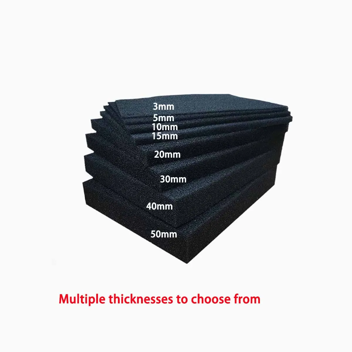 Blende Staubdichter Filterschwamm Polyurethan-Filter Baumwolle Luftkompressor Filter Baumwolle 10ppi 20ppi 30ppi 40ppi 50ppi 60ppi Image