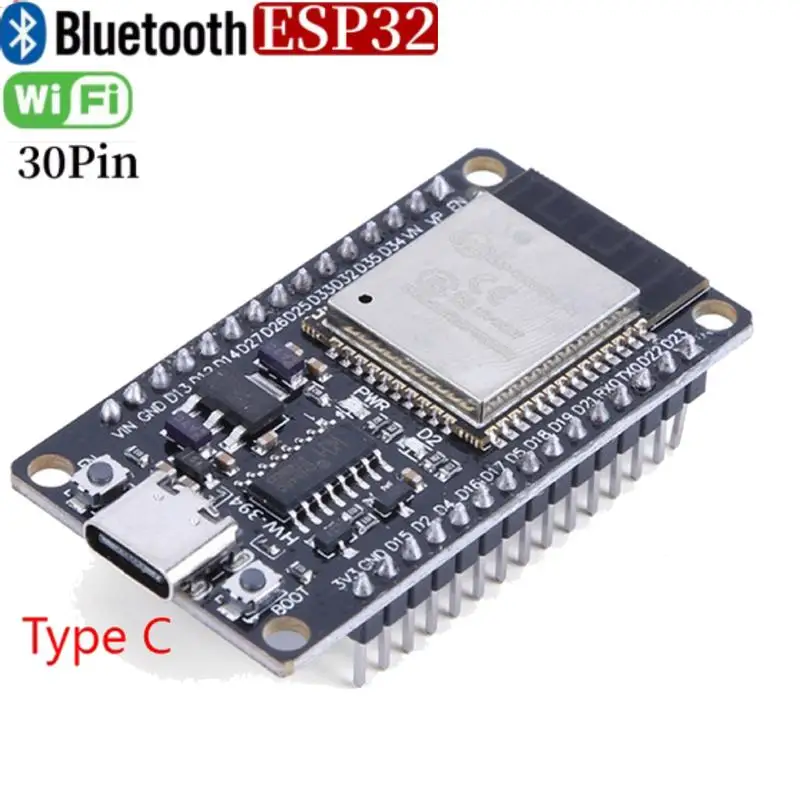 30Pin ESP-32S Entwicklungsboard Drahtloses WiFi Bluetoothmodul Ultra-Low Power DualCore Boards ESP32-WROOM-32D ESP-WROOM-32 Image