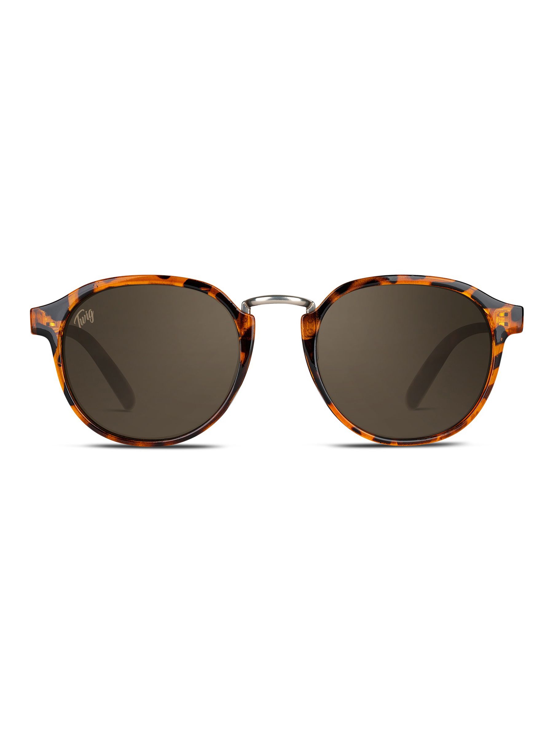 Twig occhiali da sole unisex Bloom Tortoise Green 1 St