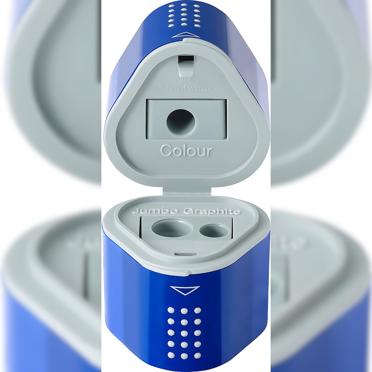 Faber Castell Bleistift Grip 2001 B blau Rad+Spitzer Image