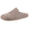 Clog ANISTON SHOES "Smile", Damen, Gr. 39, grau (taupe), Filz, meliert, klassisch, Schuhe, Clog, Hausschuh, Homeslipper - NEUE KOLLEKTION