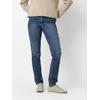 Slim-fit-Jeans TONI "be loved", Damen, Gr. 21, K-Gr, mid blau used, Denim/Jeans, Obermaterial: 88% Baumwolle, 9% Polyester, 3% Elasthan, unifarben, casual, slim fit knöchellang, Jeans, im Four-Pocket Style