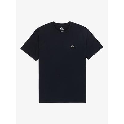 T-Shirt QUIKSILVER "BASIC SHORT SLEEVE TEE YOUNG MEN", Herren, Gr. L, schwarz, Obermaterial: 100% Baumwolle, sportlich, Shirts