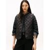 Steppweste TOMMY HILFIGER "LW PADDED REG QUILTED VEST", Damen, Gr. S (36), schwarz, Steppware, Obermaterial: 100% Nylon, unifarben, casual, hüftlang, V-Ausschnitt, Westen