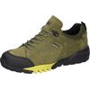 Trekkingschuh WALDLÄUFER "H-Amiata", Damen, Gr. 7,5 (41), grün (oliv), Gummi, Nubukleder, Textil, sportlich, Schuhe, Freizeitschuh, Halbschuh, Schnürschuh mit TEX-Membran, H-Weite