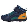 Sneaker KANGAROOS "K-BFI PEPPY EV", Gr. 25, k blau, safari party, Synthetik, sportlich, Schuhe, Barfussschuh