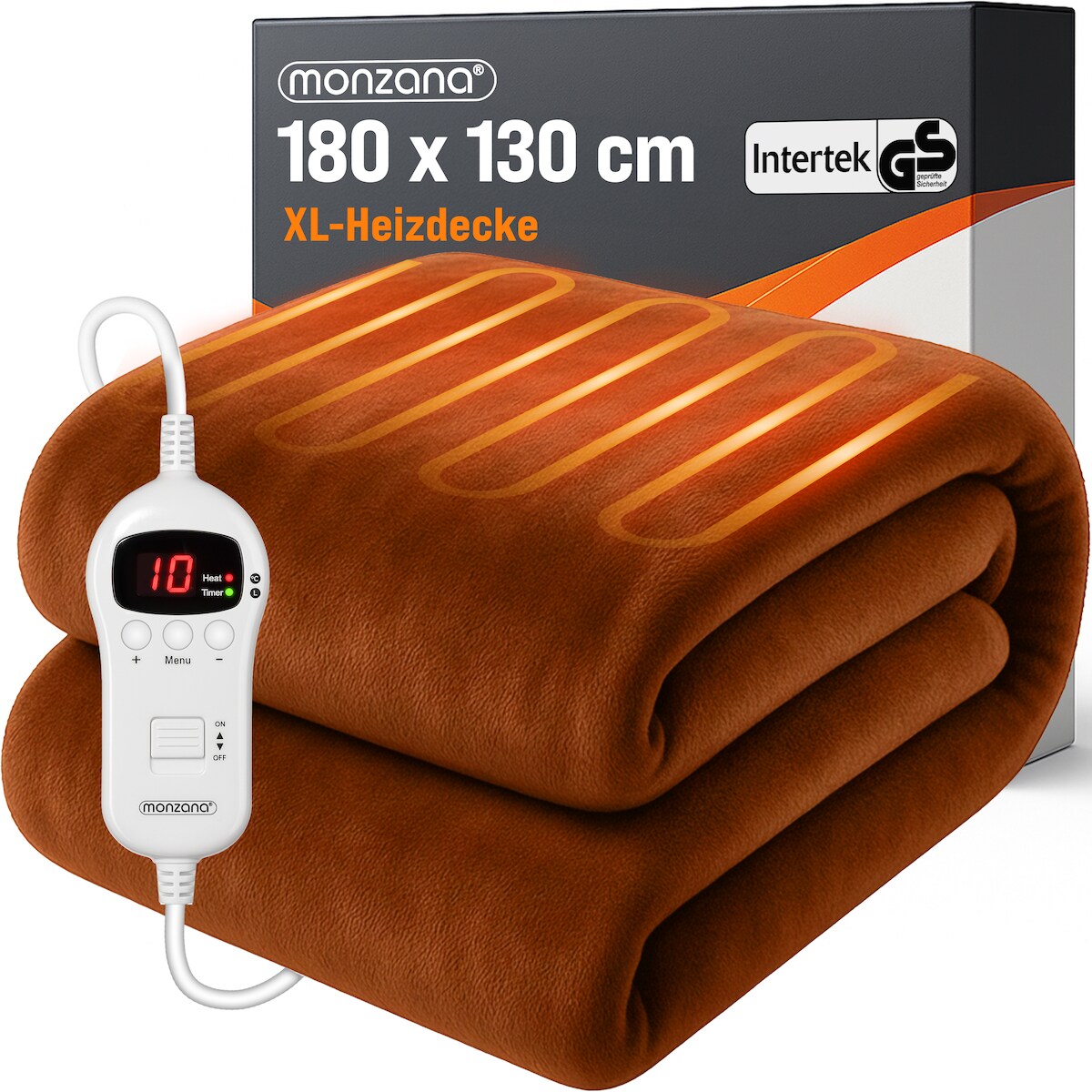 Monzana Wärmeunterbett 180x130cm Image