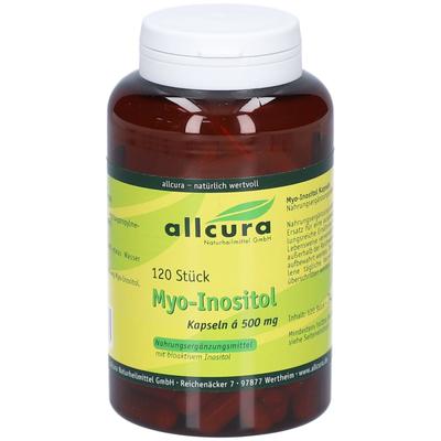 Myo-Inositol 500 mg Kapseln 120 St Image