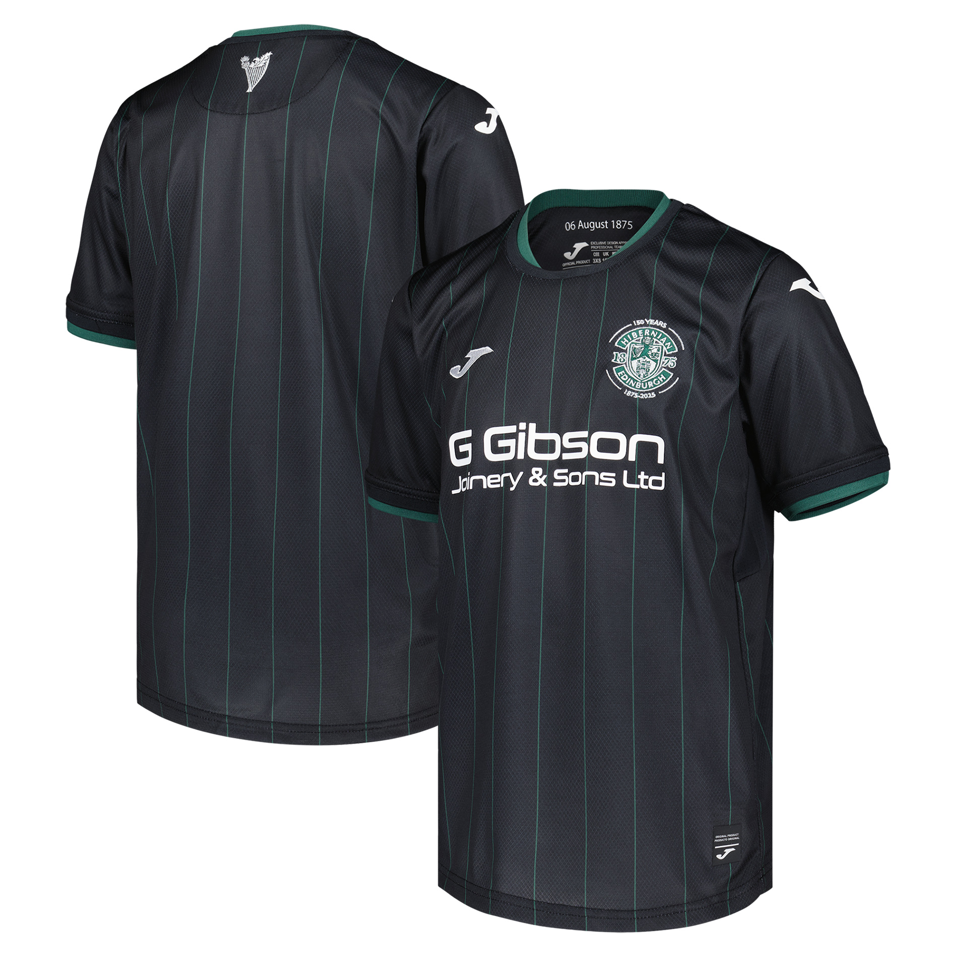 Hibernian Joma Ausweichtrikot 2025-26 - Kinder Image