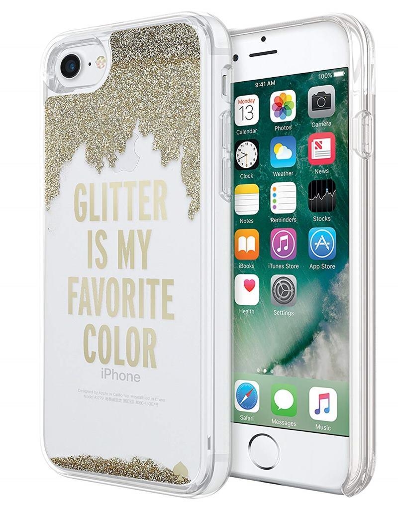 Hardshell Cover Liquid Glitter Gold für Apple iPhone 7/8/SE 2020 Image