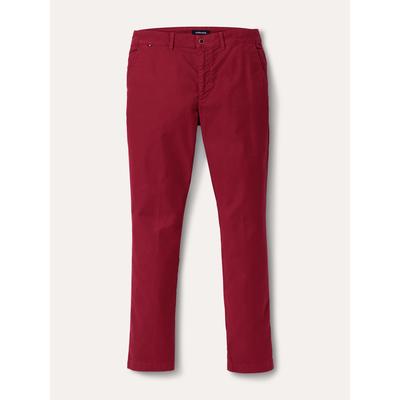Walbusch Herren 100 Komplimente Chino-Hose Rot Image