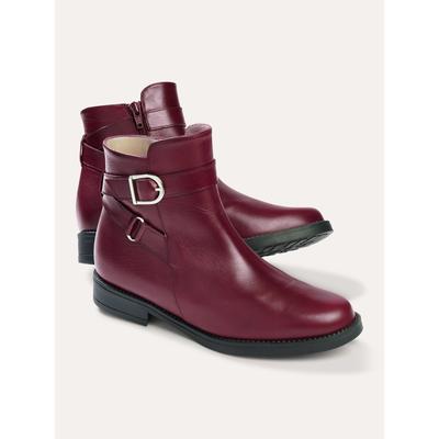 Walbusch Damen Soft Halb Stiefel Rot noch offen: Muster Image