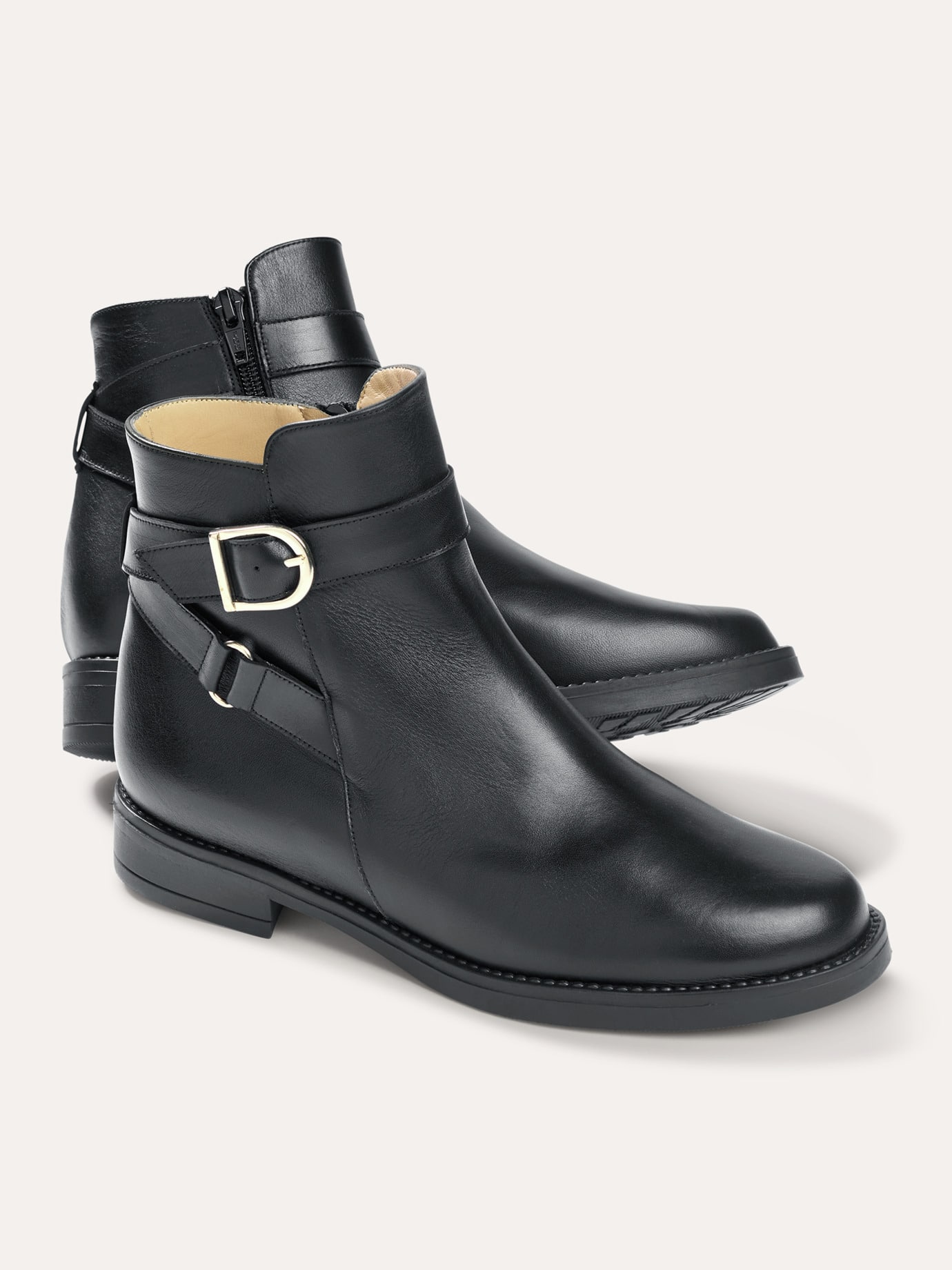 Walbusch Damen Soft Kurz-Stiefel Schwarz