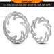 Per KTM EXC 300 1994-2023 260/220mm Anteriore Posteriore Disco Freno Rotori Per KTM EXC-F 350 SX 125 SX-F 450 Husqvarna TE300 GasGas EC300