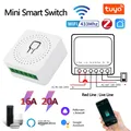 16A/20A WiFi Mini Smart Switch Interruttori della luce fai da te Wireless Smart Home funziona con Tuya/Zigbee Smart Life Homekit Alexa Google Home