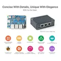 NanoPi R5S LTS Combo (4 GB LPDDR4X RAM/32 GB eMMC) Rockchip RK3568B2 Quad-Cortex-A55 CPU 2,0 GHz, 2x PCIe 2,5 Gbps Ethernet, OpenWRT