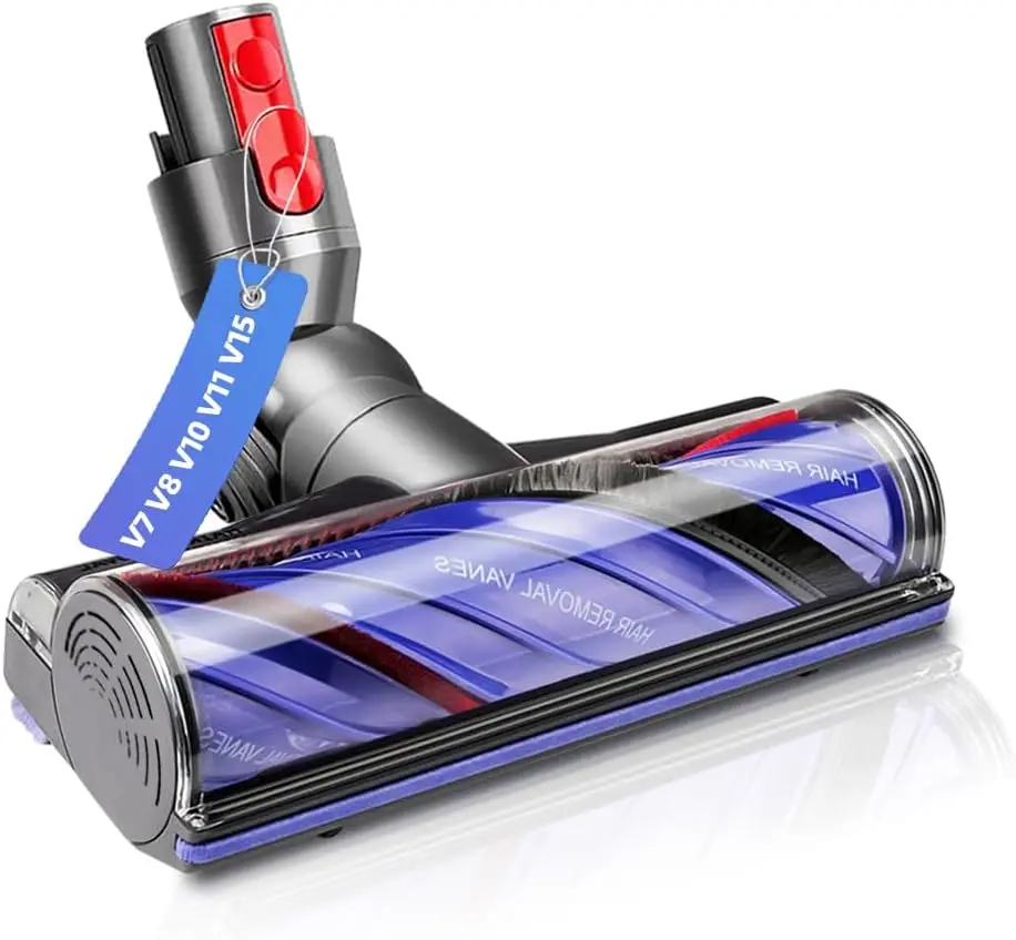 Für Dyson Vacuum V7 V8 V10 V11 V15 High Torque Upgrade 50W Direct Drive Reinigungskopf, für Teppiche und Hartböden Image