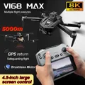 Nuovo V168 MAX GPS Drone con schermo 8K Professinal HD Camera Localizzazione GPS ottica grandangolare Evitamento ostacoli Quadcopter