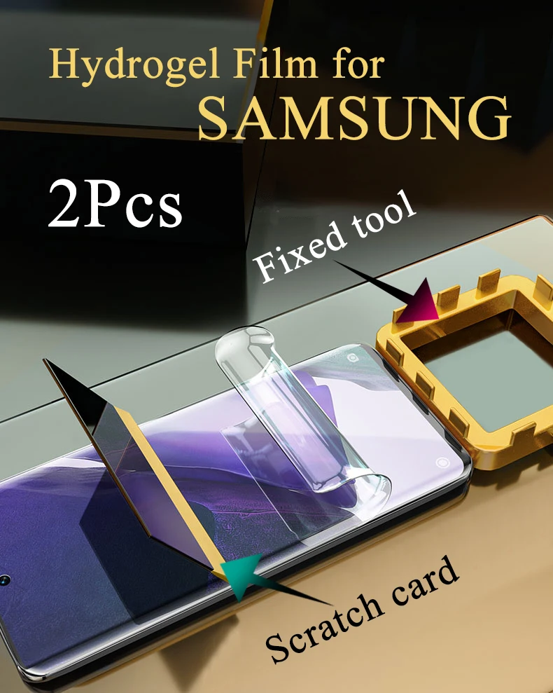 S23Ultra S22Ultra Weiche Hydrogel Film Für Samsung S20 S21 Ultra 20FE S21FE S10E S10 5G HD Screen Protector Galaxy Note20Ultra 10 + Image