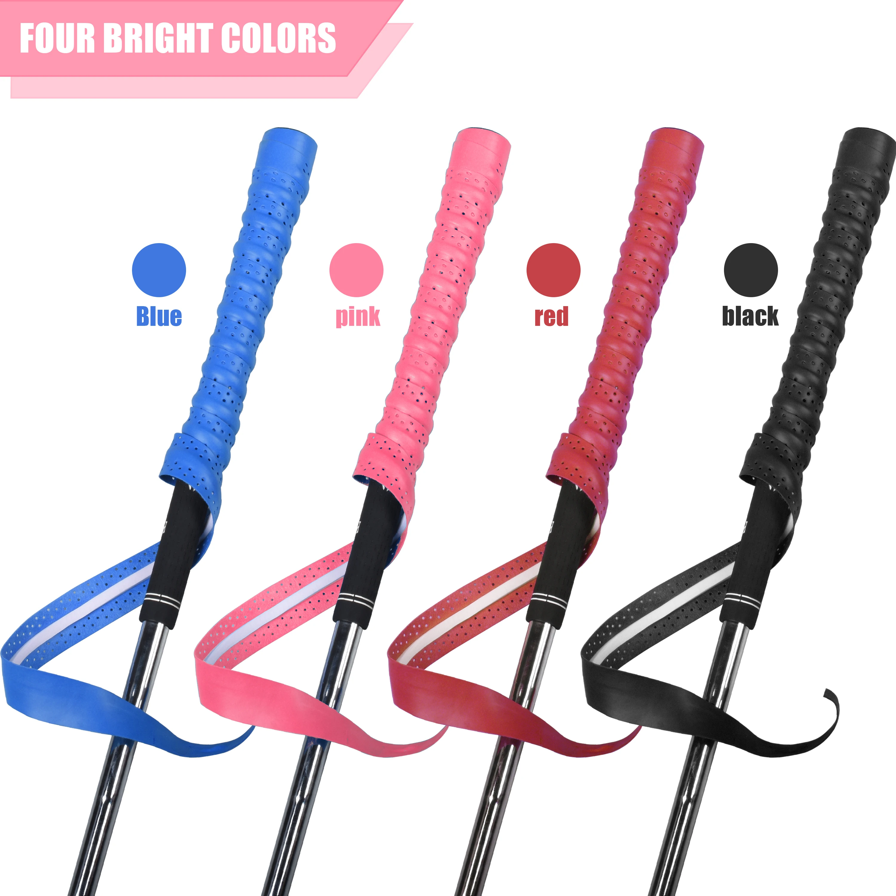 Golf Grip Tape Swing Stability Feuchtigkeitsabsorbierendes, komfortables Anti-Rutsch-Griffband Image