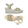 Clarks Damen Sandale, Gr. 41, grau, kein Etikett