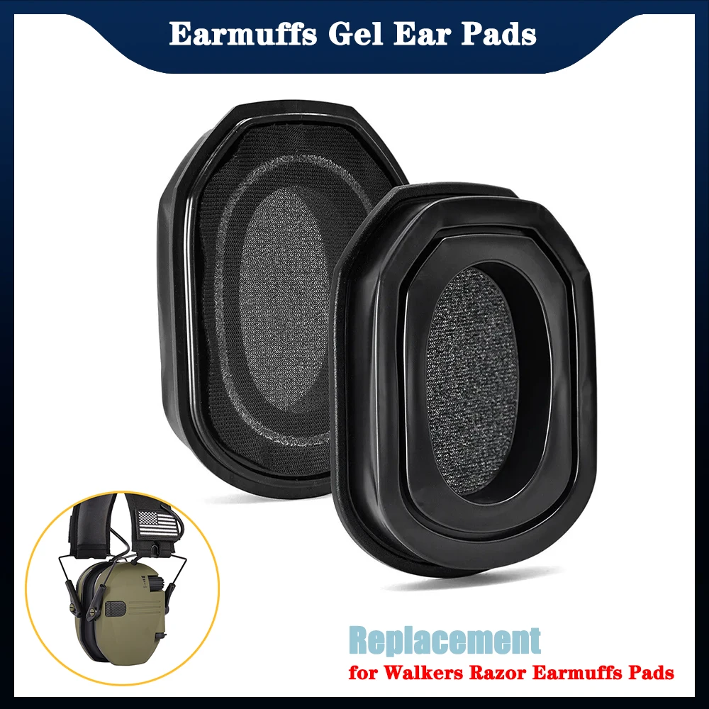 1 Paar Silikon-Gel-Ohrpolster, für Walkers Razor, Razor Digital, Razor Bluetooth, Razor XTRM, XCEL, XCEL BT+AGT FIRE Earmuff Update Image