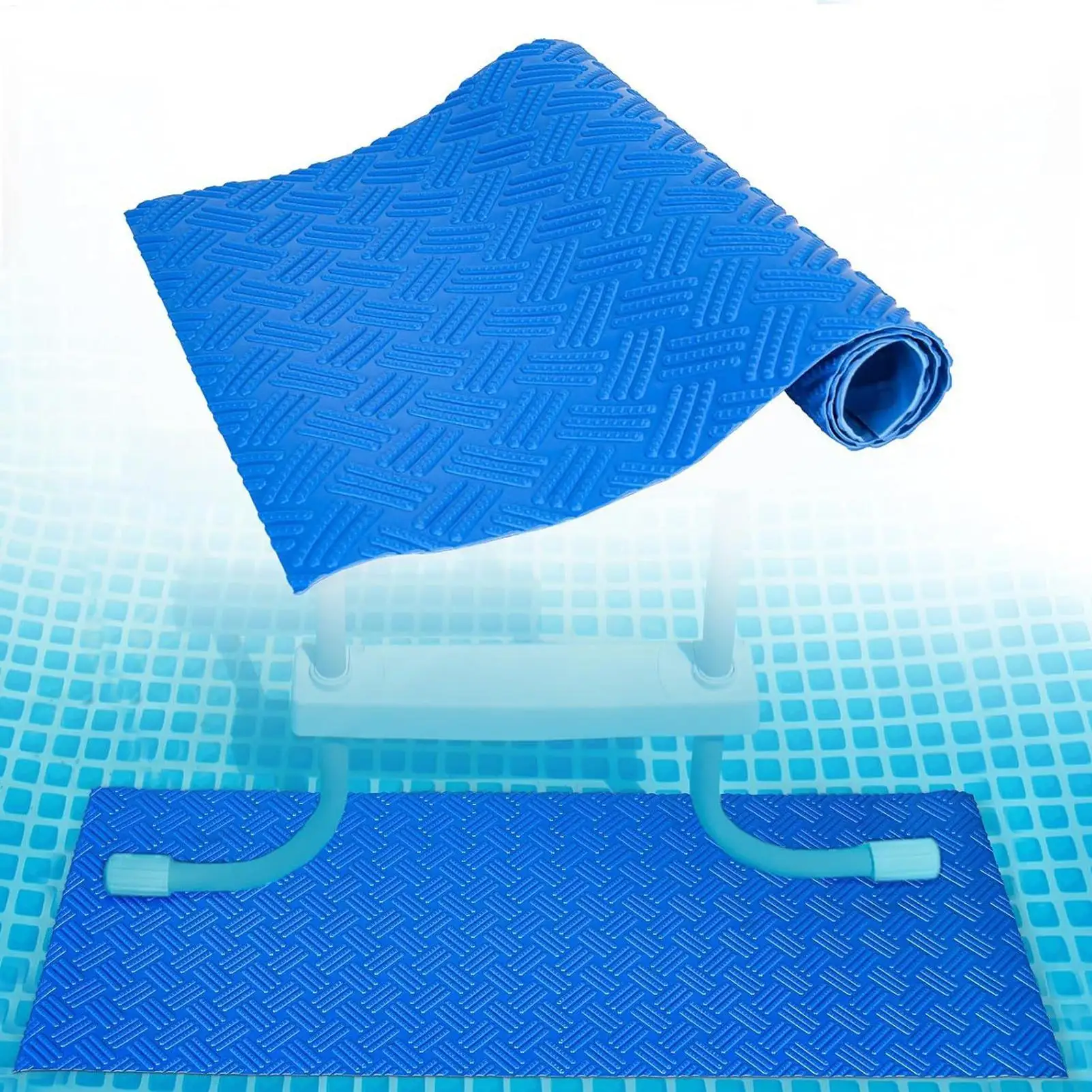 Schwimmen Pool Leiter Matte Sicherheit Nicht-slip Pool Schritt Pad Boot Decking Anti Slip Pedal Matte Marine Bodenbelag Yacht leiter Pads Image