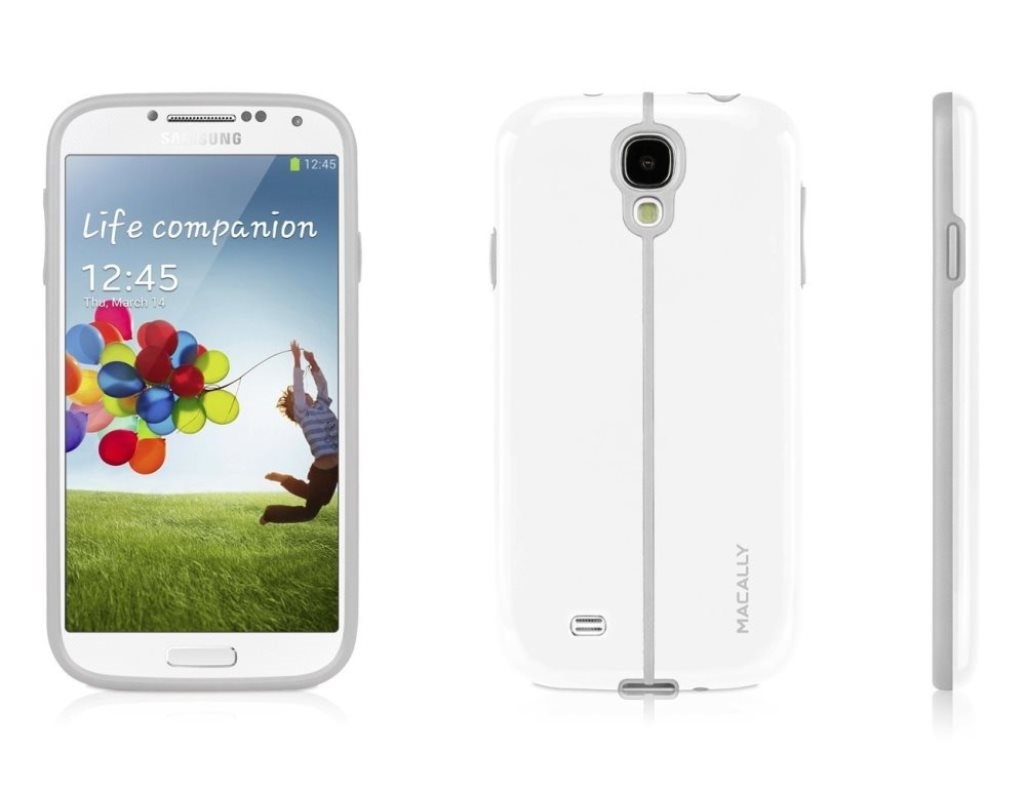 Hartschalen-Schutzhülle Weiß für Samsung Galaxy S4 Image
