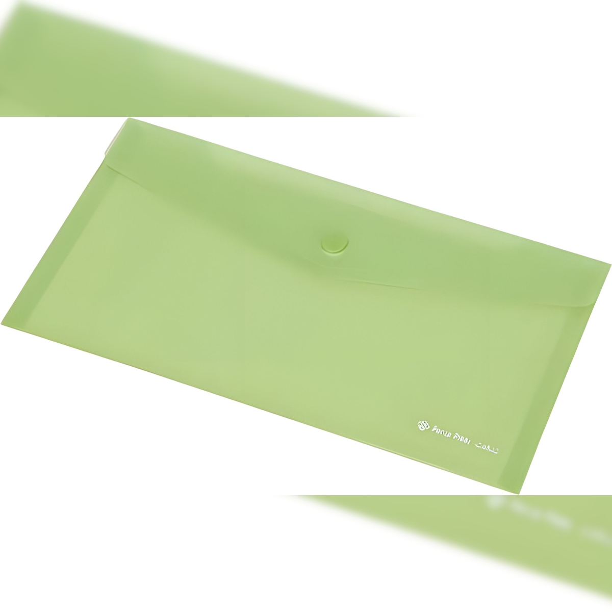 Dokumentenhülle DL mit Druckknopf pastellgrün Image