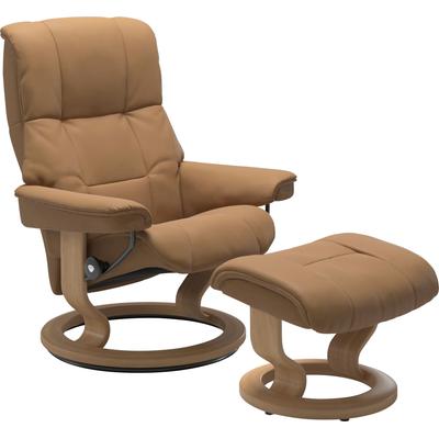Relaxsessel STRESSLESS "Mayfair", braun (taupe paloma), B:75cm H:99cm T:73cm, Leder BATICK: BATICK ist ein leicht korrigiertes, durchgefärbtes und genarbtes Möbelleder, bei dem die meisten Unebenheiten und Spuren in der Regel entfernt wurden., Leder... Image
