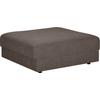 Polsterhocker TRENDMANUFAKTUR "Bourbon", braun (walnut), B:133cm H:43cm T:133cm, 100% Polyester, Hocker, In verschiedenen Größen erhältlich