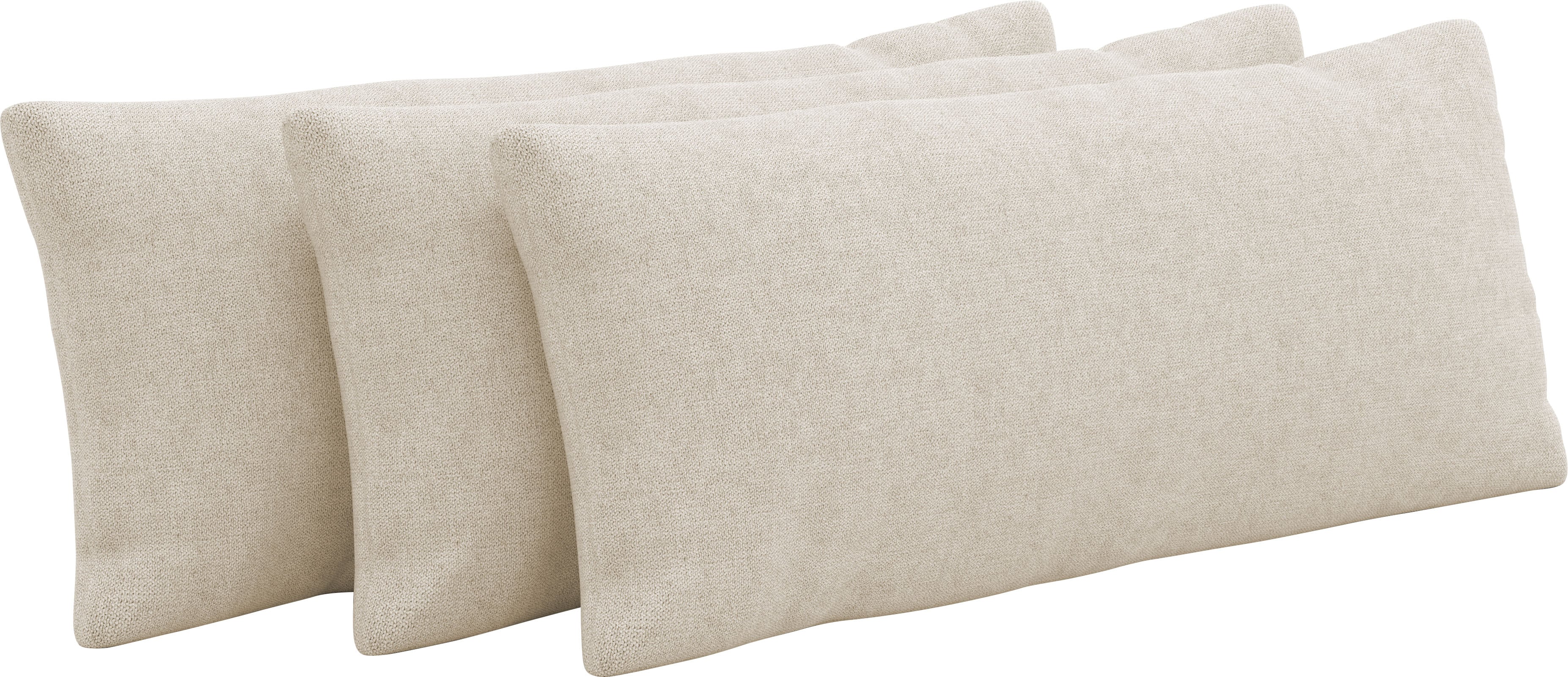 Auflagekissen SIT & MORE "Emely", beige (creme), B:65cm H:25cm T:10cm, 95%Polyester, 5% Polyamid, Polsterauflagen Image
