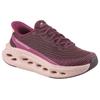 Slip-On Sneaker SKECHERS "MAX CUSHIONING GLIDE-STEP-SAPPHIRE", Damen, Gr. 38, rot (burgunderrot), Lederimitat, Mesh, sportlich, Schuhe, Laufschuh, Trainingsschuh mit dämpfender Glide Step Sohle