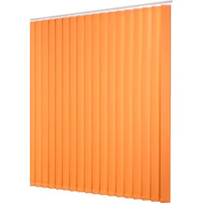 Lamellenvorhang LIEDECO "Lamellenvorhang Vertikalanlage Verdunkelung - 127 mm Lamelle" Gr. 2, rot (apricot, weiß), B:120cm H:180cm, Jalousien, Kürzbare Vertikalanlage Verdunkelung Image