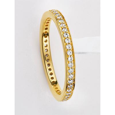 Fingerring LADY Gr. 17, gold (gelbgold 375), Fingerringe, Damen, 17, Metall-Gold, Metall, Gold Image